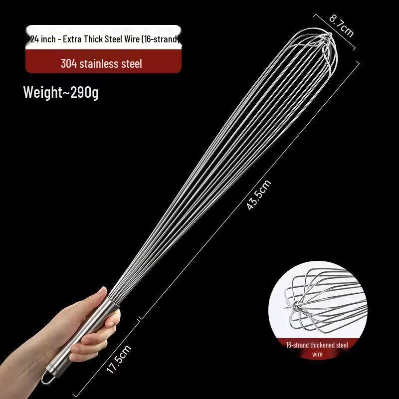 304 Stainless Steel Manual Egg Whisk