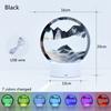 Romantic LED Sand Painting Atomosphere Lamp RGB LED Night Light Desk Lamp Christmas Gift Decor Creative Quicksand Table Lamp