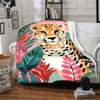 1pc Cheetah Print Blanket - Perfect Gift for Birthdays, Christmas & Halloween- Soft, Warm & Versatile yy250909152