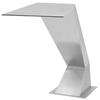Fontaine d'étang cascade en acier inoxydable VIDAXL - Gris - 64 x 30 x 52 cm