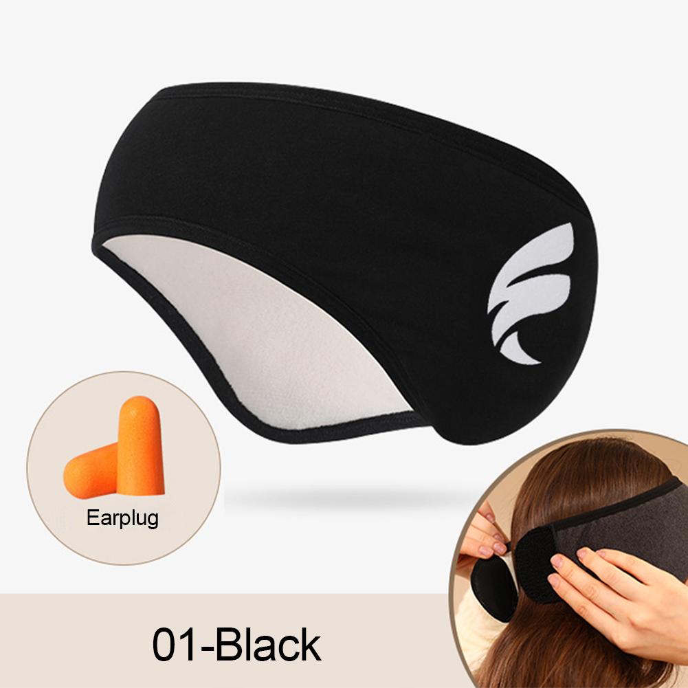 

Маска для сна, затемняющая для отдыха, плюшевая повязка на глаза, хлопковая повязка на глаза для сна для мужчин и женщин, противошумные наушники 01