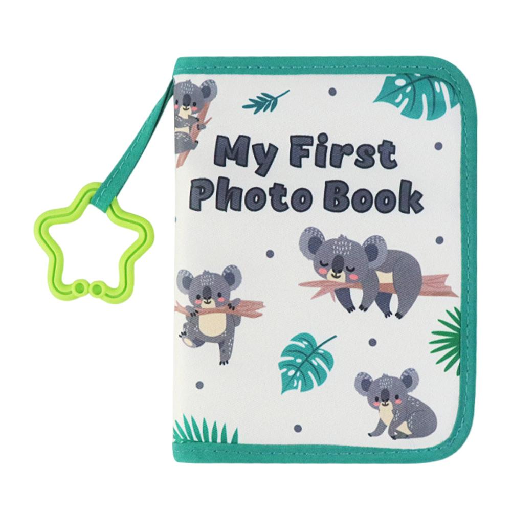 

Baby Photo Album Soft Cloth Babys My First Family Album Baby Memory Book Photo Collector for Family Newborns Shower Party Favors