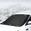 Thickened Magnetic Car Snow & Sun Shade: Frostproof, Antifreeze Sun Visor Cover