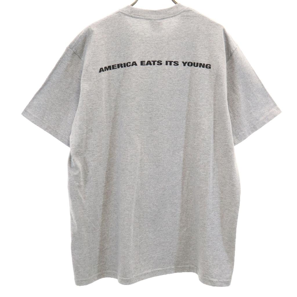 Supreme 21FW Made in USA America Eats Its Young Short sleeve T-shirt M Men's Used