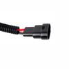 2PCS H11 To 9005 HB3 9006 HB4 Conversion Connector Waterproof Wiring Harness Headlight Fog Light Plug LED HID Car Socket Cable
