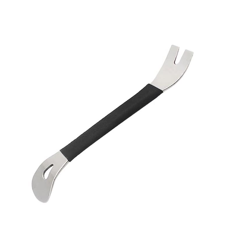 

1 шт. портативный набор инструментов для снятия обшивки автомобильной двери, ремонт панели аудио-радиоприемника, инструмент для снятия металла, демонтажа чёрный