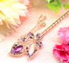 [Miaomyao] Miaomyao Hairpin (Kanzashi) - Single Hair Ornament for Traditional Japanese Clothing (Tomesode, Kimono, Etc.) - Antique Metal Hair
