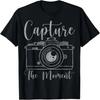 Telephoto Lens Photo Sniper Digital Camera Photography T-Shirt