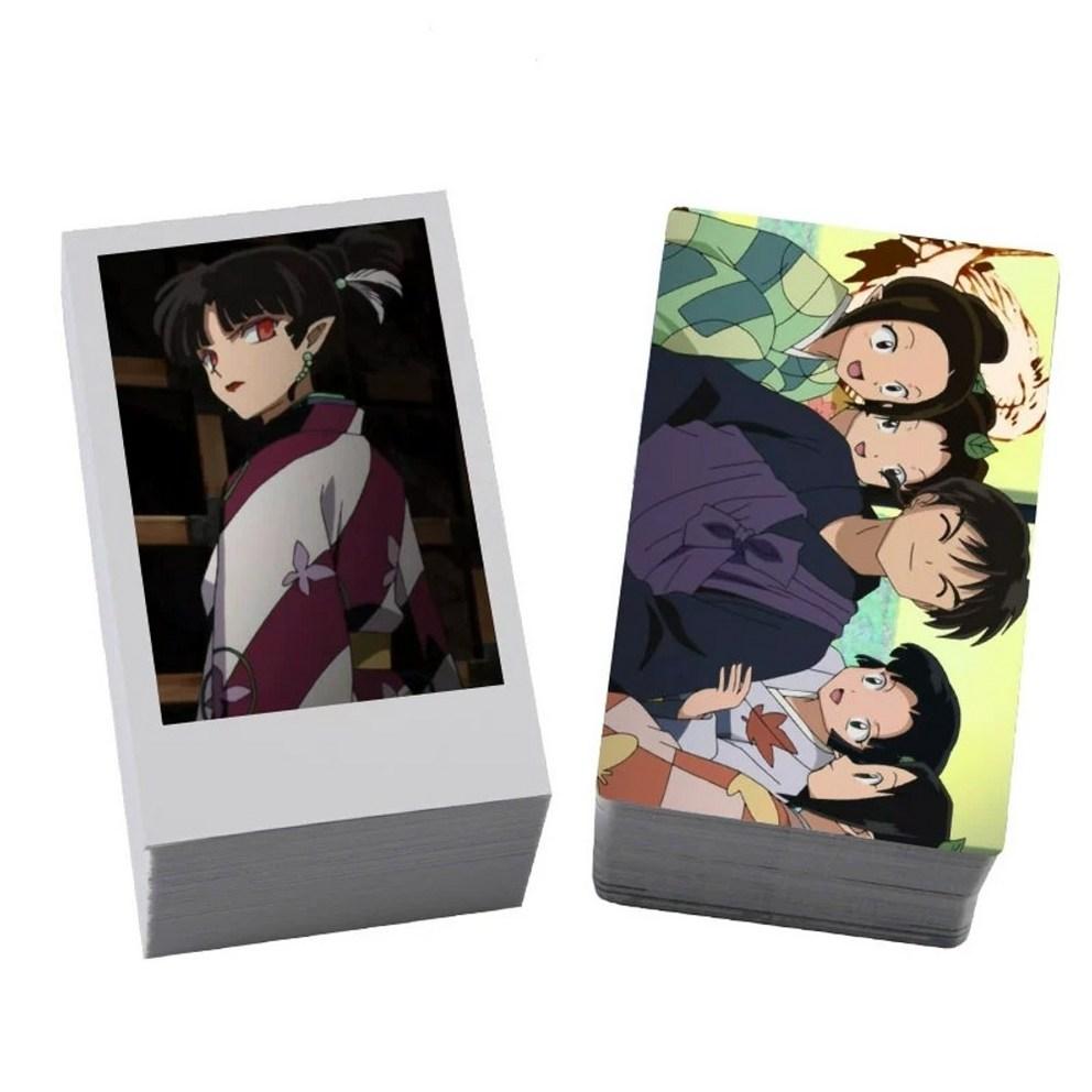 100-Blatt Komplettsatz Inuyasha Karten Polaroid Hologramm Poster Bromid Waren Fotokarte Fotokarte Geumgang Gayoungi Sessho