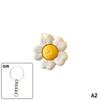 Acorn Relax Clicker Anxiety Relief Keychain Fingertip Press Button Fidget Toy Bag Pendant Portable Sensory Gift