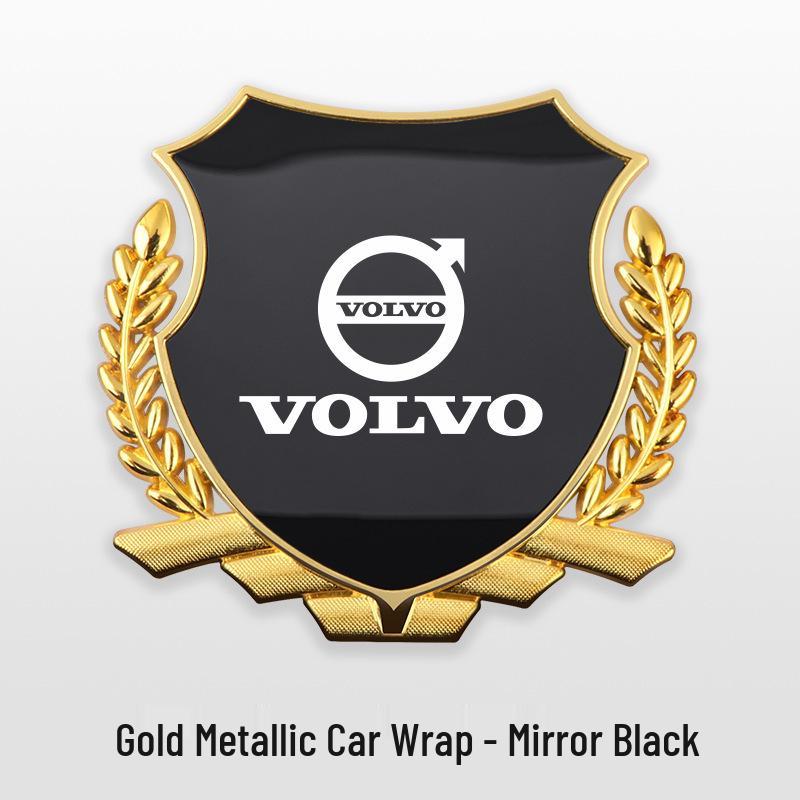 Emblemat boczny Volvo serii XC Kłos Metalowy Dekor Nadwozia