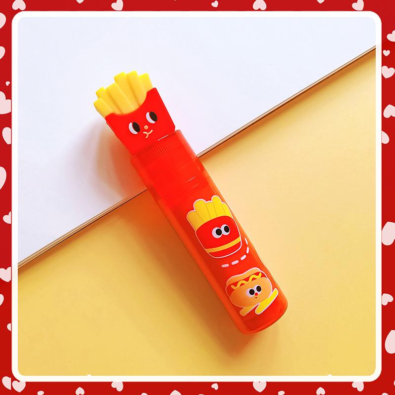 Kawaii Stationery Aesthetic Stationery Office Supplies School Items Gift for Kids Eraser Cute Hamburger Fries Funny Rubber