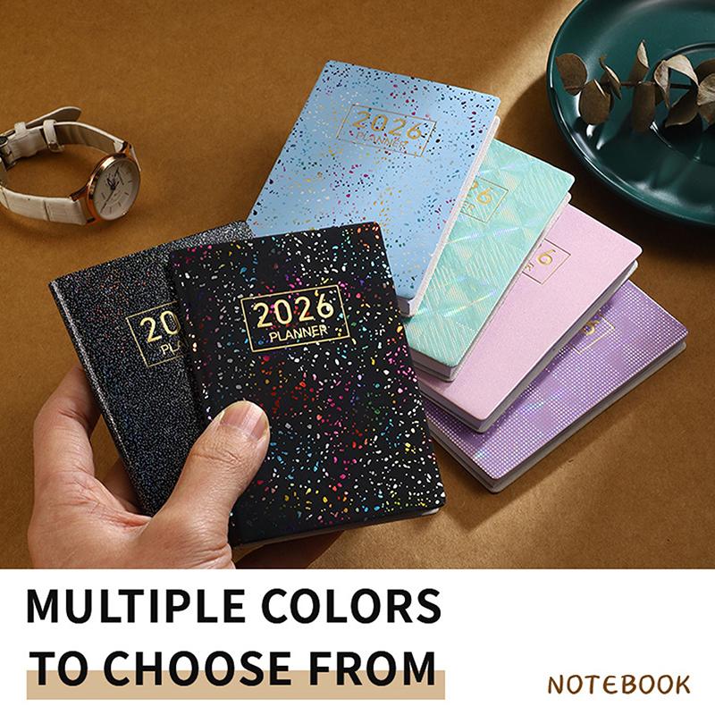 2026 A7 Agenda Book Pocket With Calendar Diary Weekly Planner Appointment Book School Office