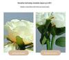 Rose Bouquet Night Light: Creative Bedroom Lamp & Home Decor Ornament