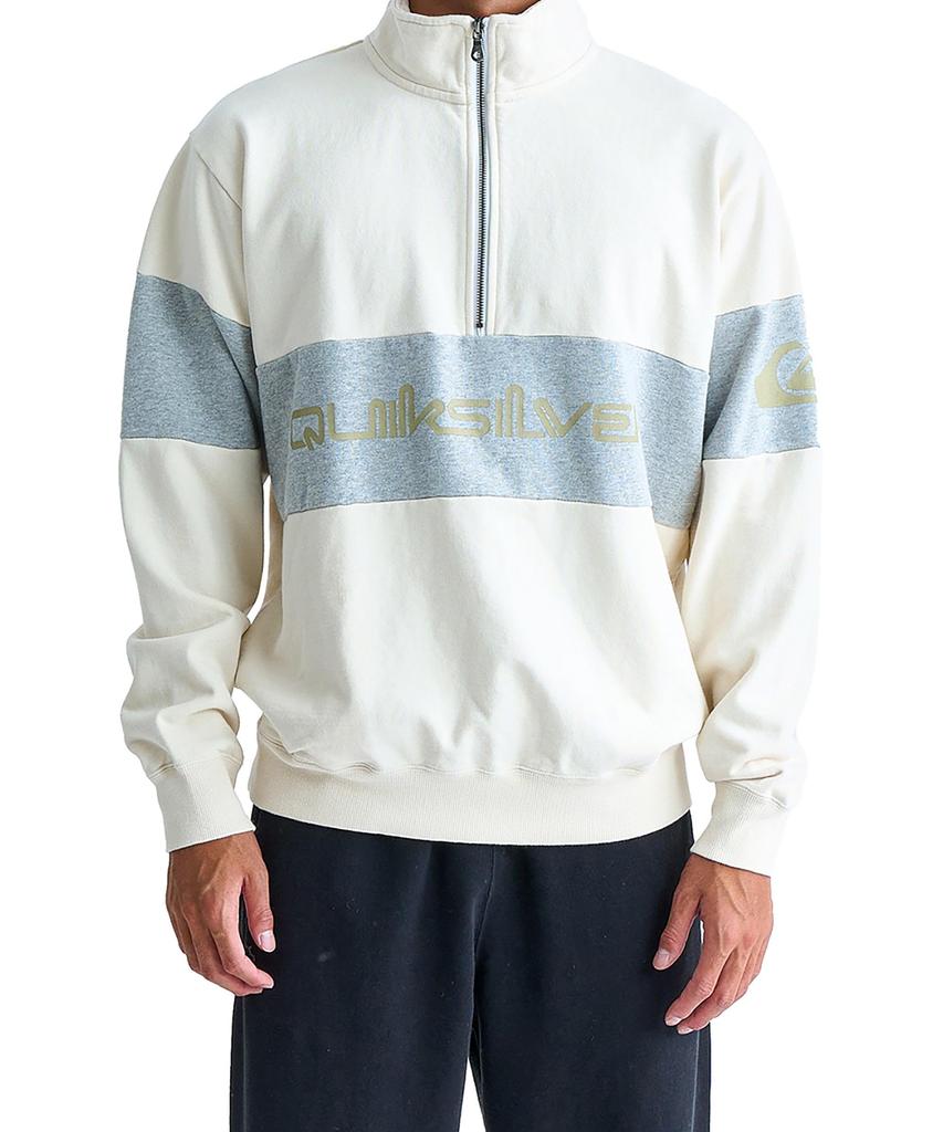 Big Logo Loose Fit Half-zip Sweatshirt