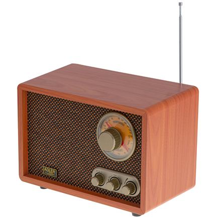 Adler | Ad 1171 | 10W | Brown | Retro Radio