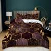 3D Ocean Waves Duvet Cover Set Queen/King for Boy Girl Teens Bedroom Hotel Microfiber Bedding Set Comforter Cover White To Blue