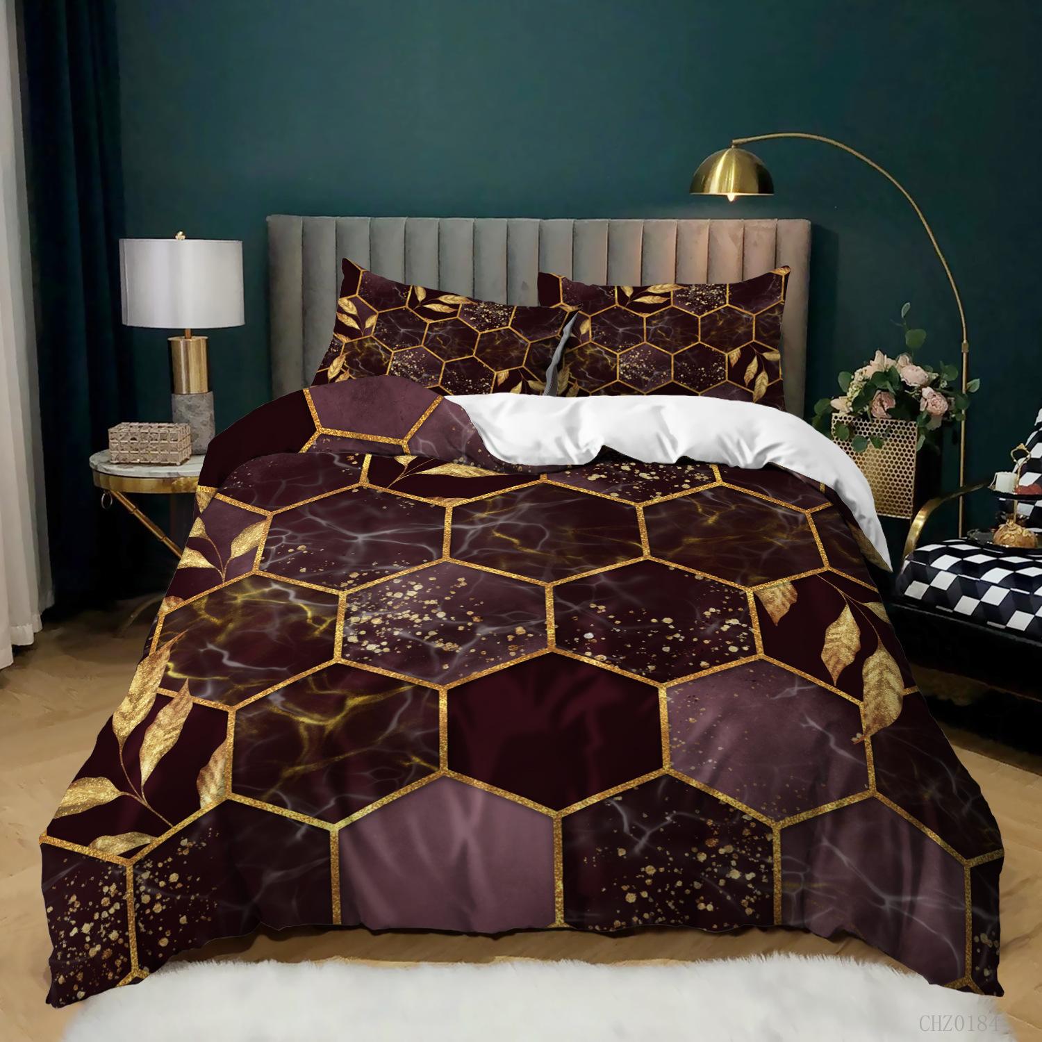 

3D Ocean Waves Duvet Cover Set Queen/King For Boy Girl Teens Bedroom Hotel Microfiber Bedding Set Comforter Cover White To Blue EU Single(135*200cm)3pcs