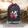 Unisex Gym Sports Rope Bag Protectors Storage Backpack for Taekwondo Boxing (Chinese Character)