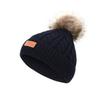 Children Hat Hairball Knitted Cap Winter Warm Kids Beanie Headgear Outdoor Headwear Dressing Clothing Decoration