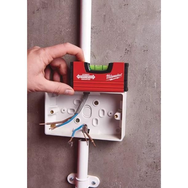 Wasserwaage Minibox 10 cm MILWAUKEE - 4932459100