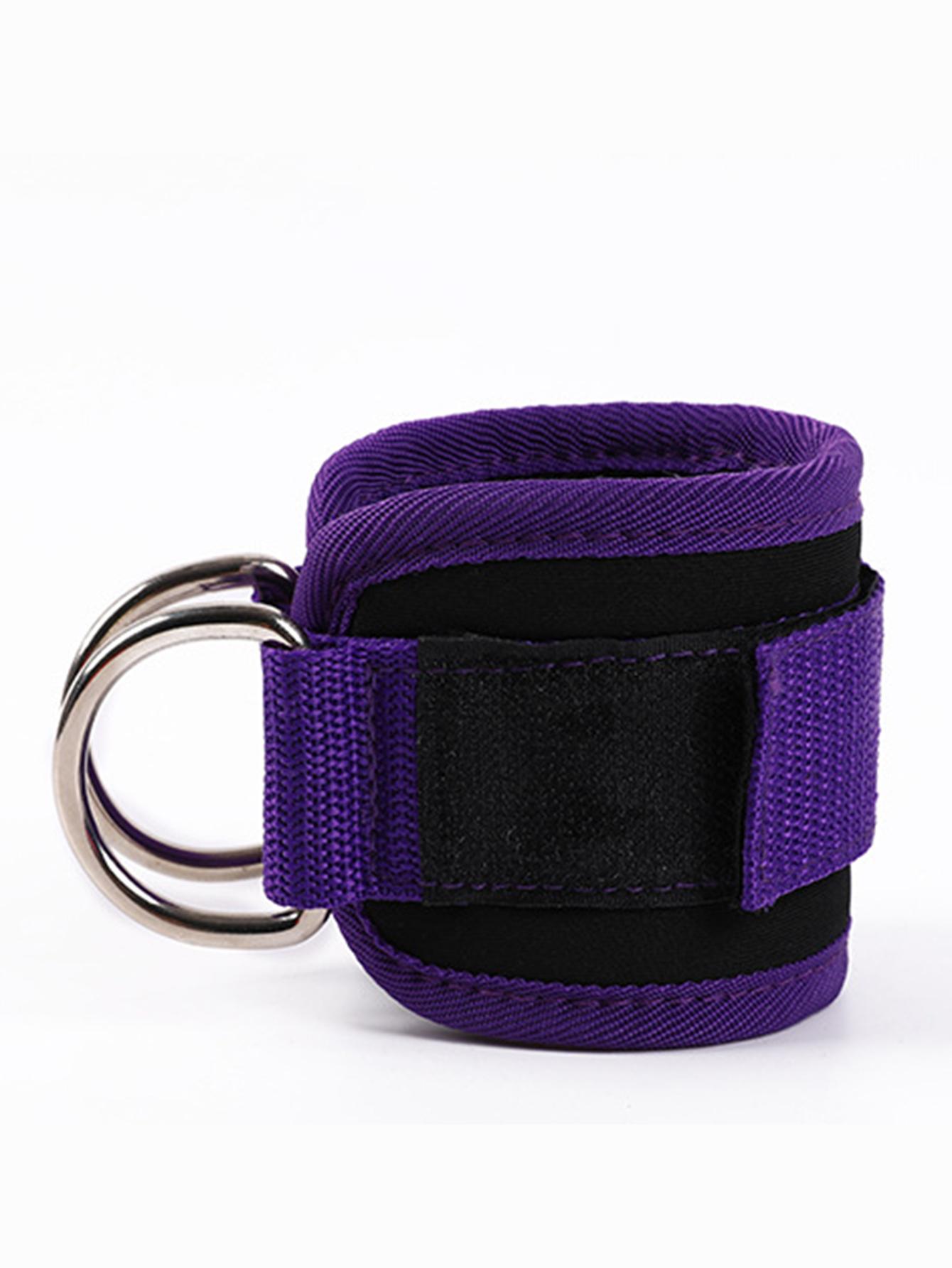 

Фитнес-ремни на щиколотке Регулируемые D-образные поддерживающие манжеты Шкив для силовых тренировок в тренажерном зале с пряжкой Спортивная защита Похитители безопасности