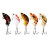 5Pcs Fishing Baits Artificial Lures Treble Hook Design Realistic Compact Design Portable Bionic Shrimp Lures Fishing Tools