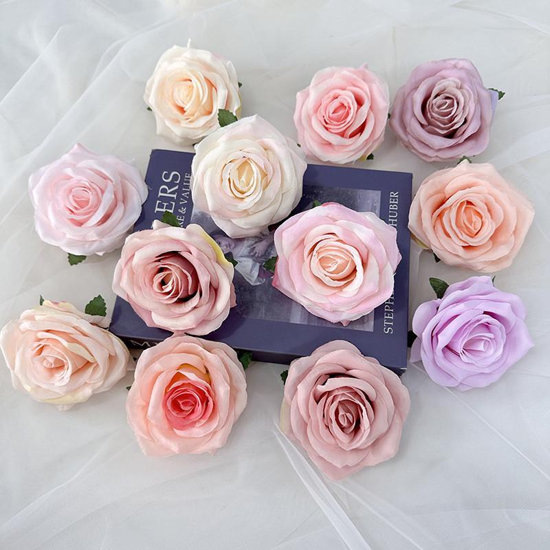 Artificial Flower Rose Wedding Hotel Restaurant Decoration Desktop Ornament