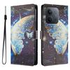Printed Cartoon Magnetic Leather Wallet Flip Case for Redmi 15C 14C Note 14 15 13C 13 12 12C 9A A3 A4 A5 Pro 4G 5G Phone Cover