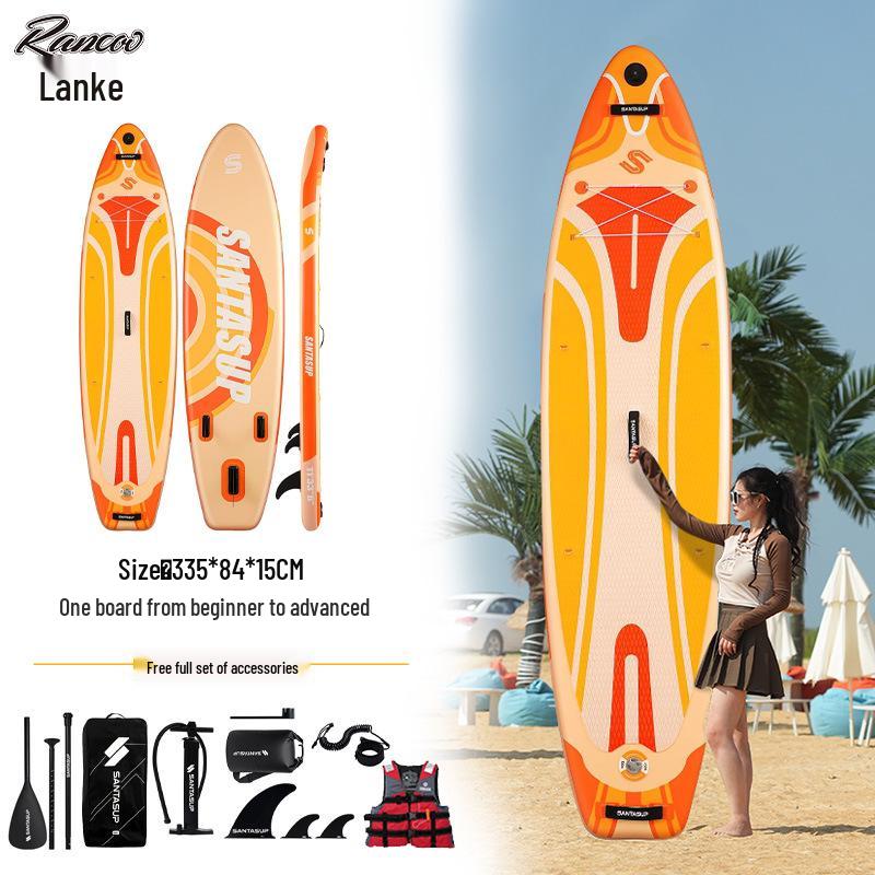 Lanko Inflatable Paddle Board - Universal PVC SUP for Surfing & Paddling