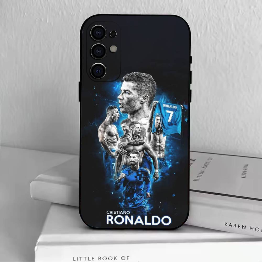 D-Cristiano Ronaldo Pouzdro na telefon Černý silikon Měkké Pro Samsung S25,S24,S21,S22,S23,S30,Ultra,S20,Plus,Fe,Lite