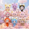 Hanging Charm Furry Cat Pendant Long Tail Cat Plush Toy Delicate Bag Decoration  Keychain Use