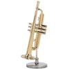 Handcrafted Saxophone Brass Gold Plated Musical Instrument Decoration With Protective Case For Music Lover