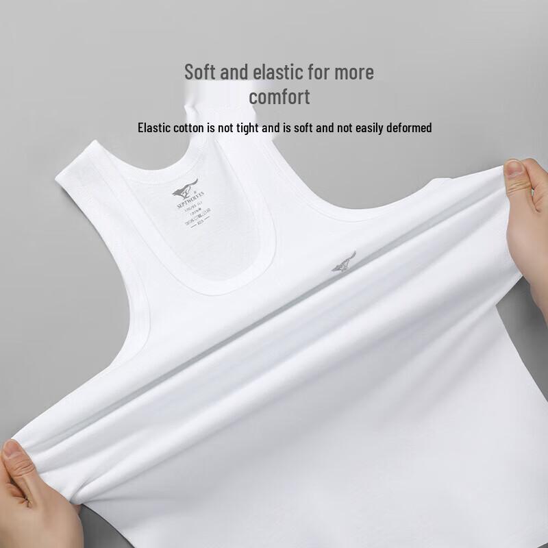 Septwolves Men's Pure Cotton Athletic Tank Top