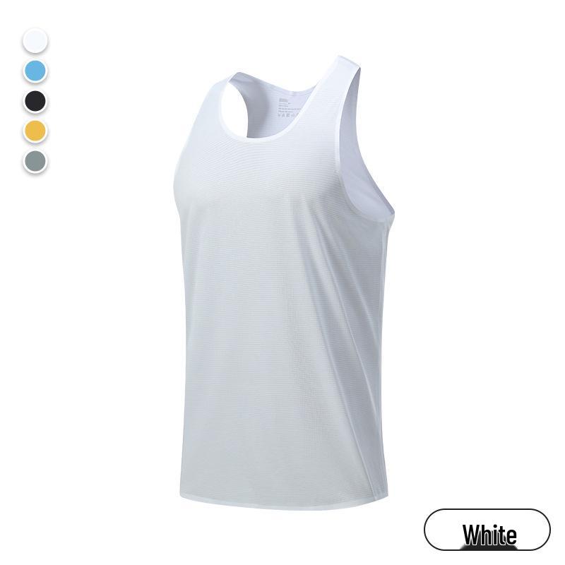 Men's Lightweight Quick-Dry Sports Vest - Breathable Unisex Sleeveless Running & Training Top