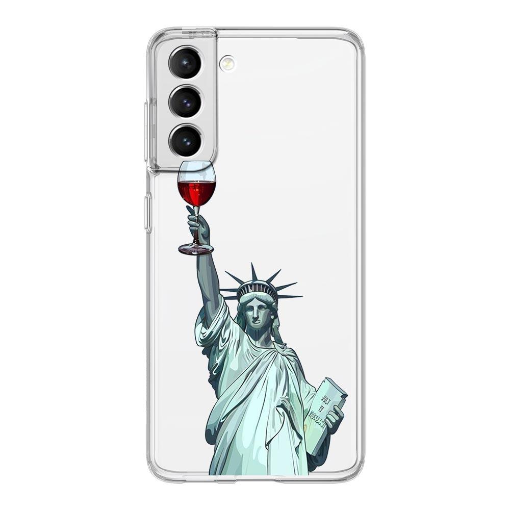 Phone Case For Samsung Galaxy S24 Ultra S23 FE S22 S20 S21 5G S10 S9 Plus S10E S8 Soft Clear Art Aesthetic David Mona Lisa Cover