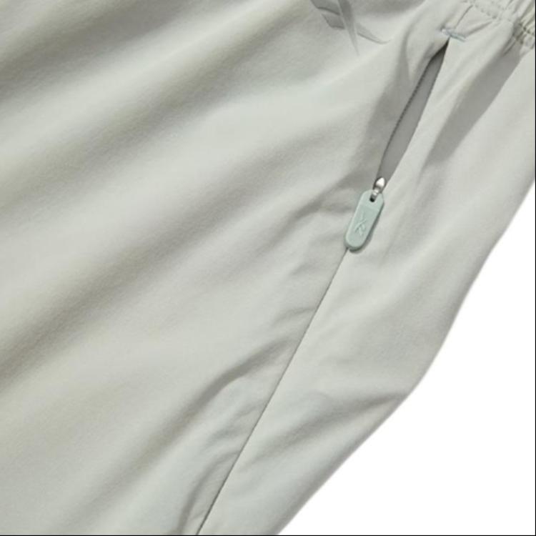 Reebok Solid Color Slim Fit Sports Casual Pants Women bottoms Gray 23RCS606WGG0