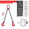 Complete Lifting Chain Sling with Hooks for Mining and Rigging
