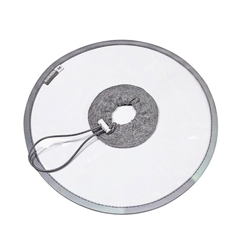 

Comfortable Pet Recovery Clear Cone Collar Multiple Size Adjustable Recovery Collar Soft For Pet Dog Cats S