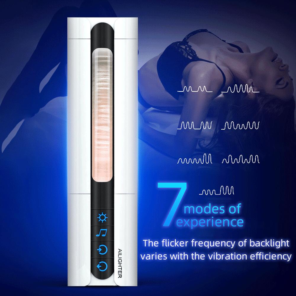 Male Masturbator Fully Automatic Telescopic Heating Strong Sucking Masturbation Cup Pussy Adult Sextoy For Men Erotic Real Pussy
