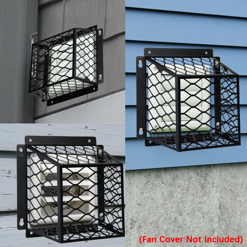 Weatherproof Outdoor Vent Cover Wear-Resistant Stainless Steel Exhaust Protector Rustproof Sturdy Construction Dryer Vents Cover
