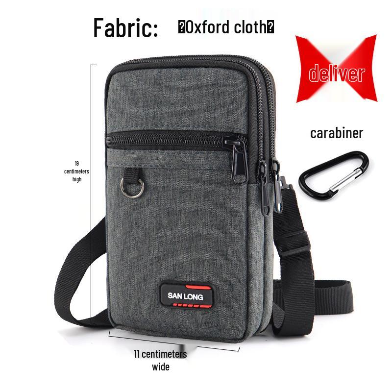 Taška do pasu na mobilní telefon: Multifunkční pouzdro na opasek, malý crossbody batoh pro muže a ženy, ideální pro práci na staveništi