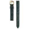 Seiko Genuine Seiko Watch Side Crocodile 12mm Lug 12mm Buckle Side Crocodile Dark Watches Band, Pattern, Fillet, NOIE, Width, Width, Pattern, Green,