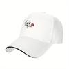Skull Rose Graphic Baseball Cap Adjustable Polyester Casual Unisex Adult Outdoor Sports Hat