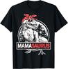 Mamasaurus T Rex Dinosaur Mama Saurus Family Matching T-Shirt Funny Shirt Summer Streetwear Tops Camisas Unisex