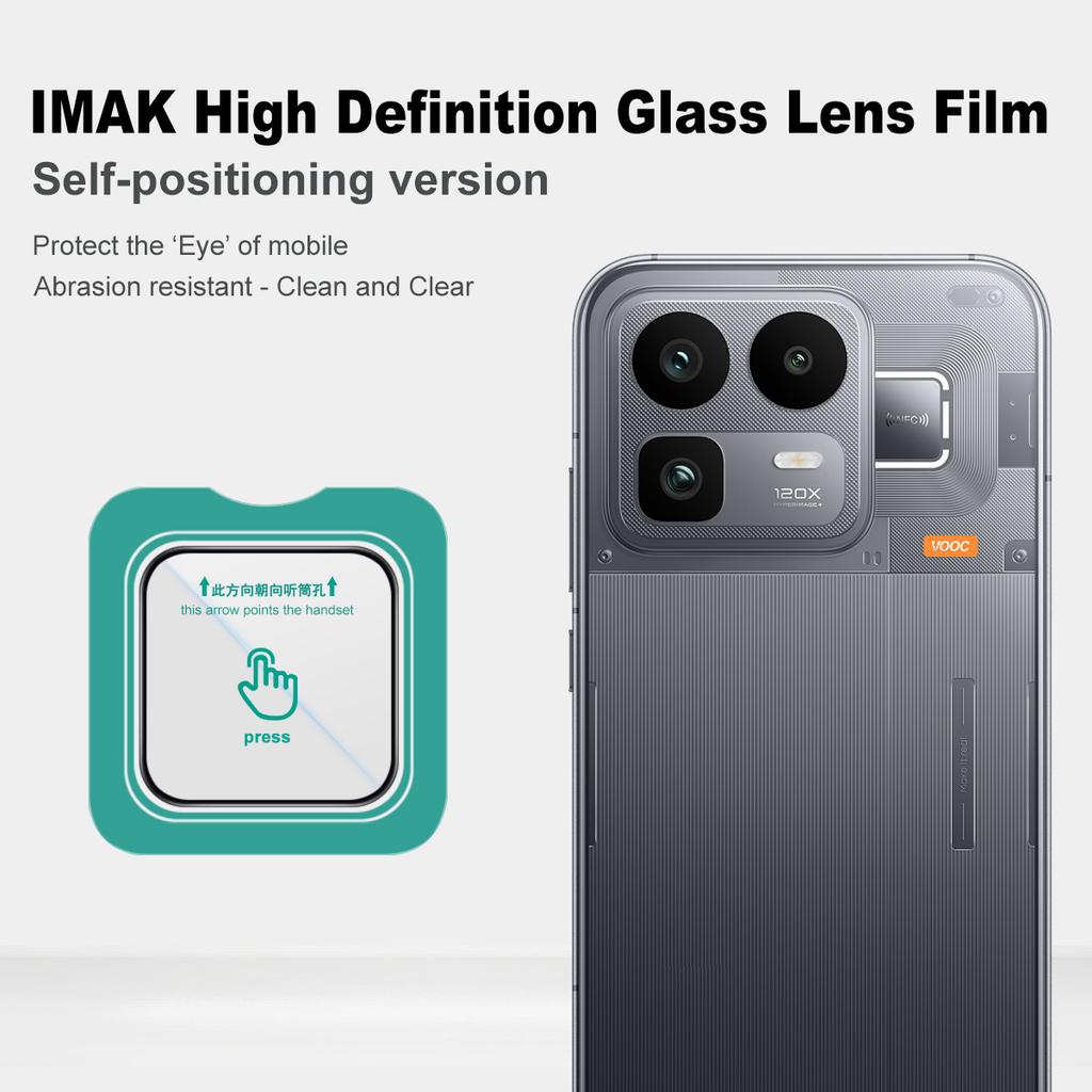 For Realme Neo 8 5G Glass IMAK High Definition Glass Lens Film Self-positioning Version