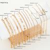 14Pcs Gold Color Bracelet Sets Boho Retro Thick Twist Cuban Chain Bracelet for Women 2026 New Trendy High Quality Jewelry Gifts