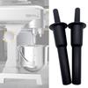 2 stycken plastmixertillbehör Livsmedelsgodkända blandningsstavar Ergonomiska grepphandtag för köksapparater och köksredskap