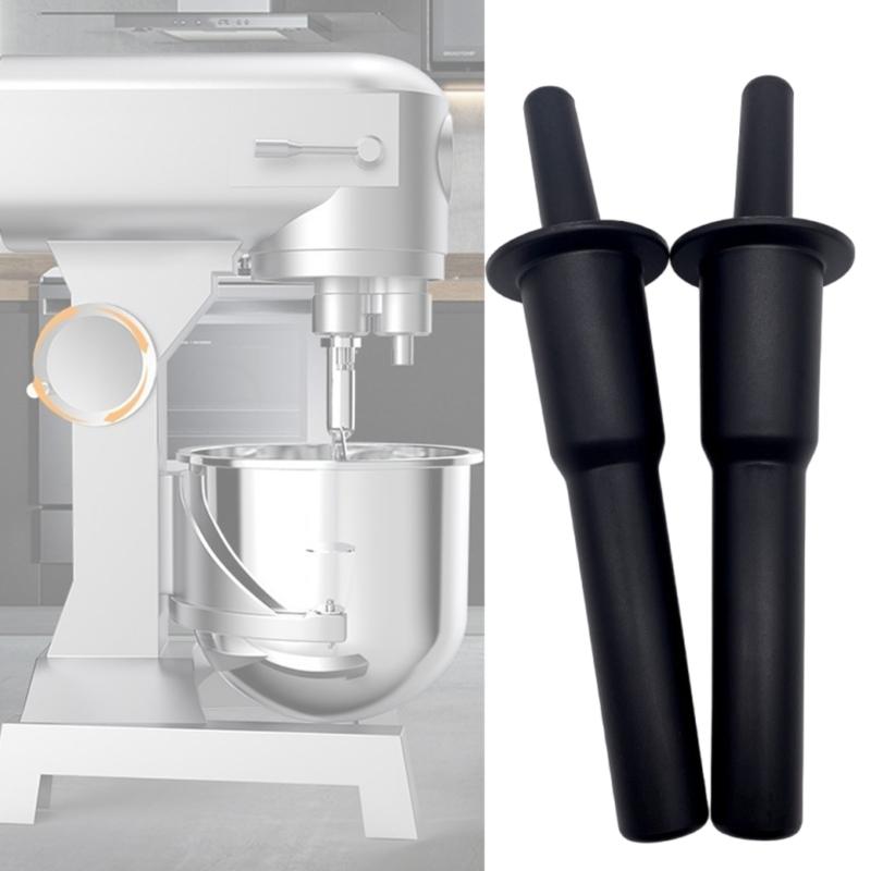 2 stycken plastmixertillbehör Livsmedelsgodkända blandningsstavar Ergonomiska grepphandtag för köksapparater och köksredskap