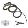 Snake On A String Prank Props with String and Clip Simulation Snake Toy Realistic Rubber Snake for Teasing Friends